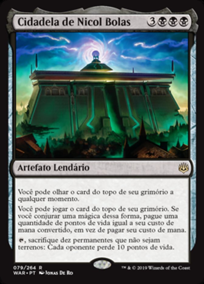 Cidadela de Nicol Bolas / Bolas's Citadel - Magic: The Gathering - MoxLand