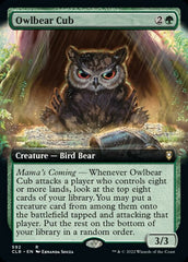 Filhote de Urso-coruja / Owlbear Cub - Magic: The Gathering - MoxLand