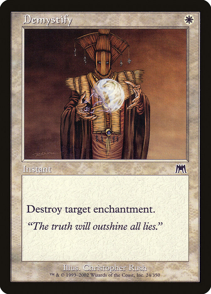 Desmistificar / Demystify - Magic: The Gathering - MoxLand