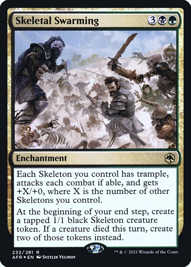 Enxame Esquelético / Skeletal Swarming - Magic: The Gathering - MoxLand