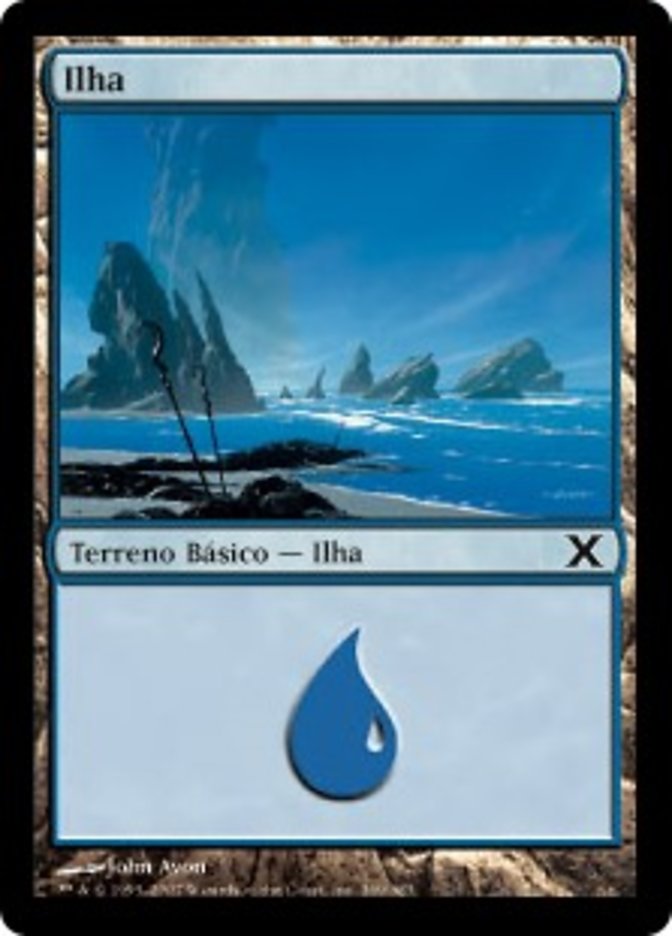 Ilha / Island - Magic: The Gathering - MoxLand