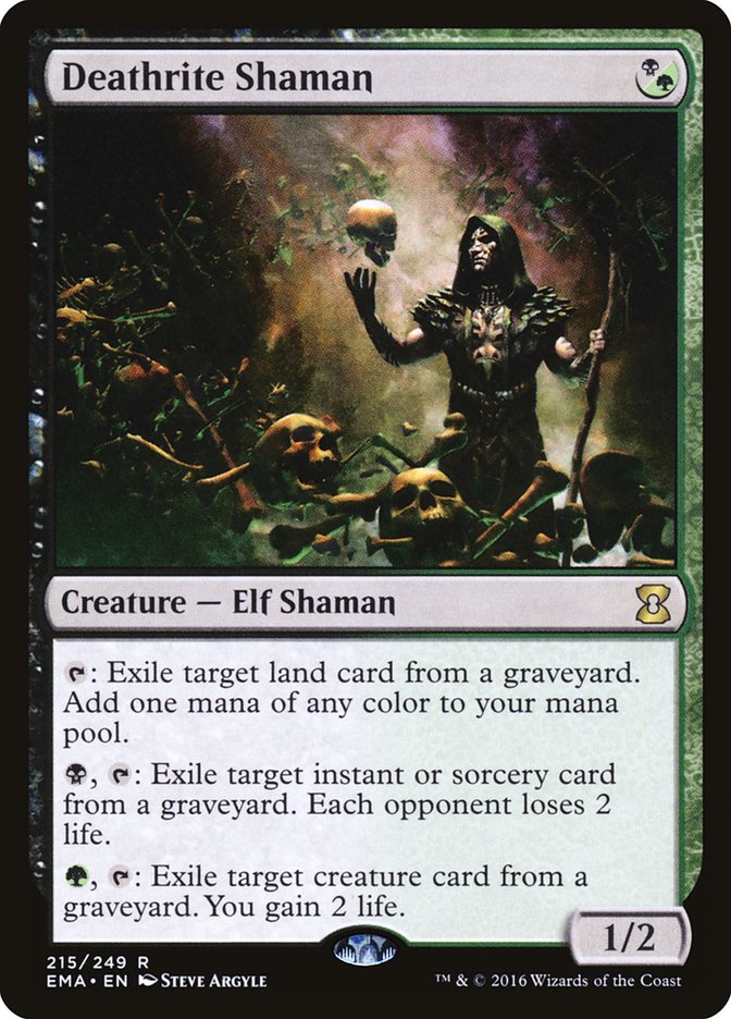 Xamã do Ritual Mortfífero / Deathrite Shaman - Magic: The Gathering - MoxLand