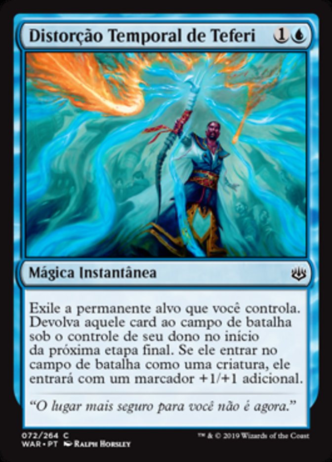 Distorção Temporal de Teferi / Teferi's Time Twist - Magic: The Gathering - MoxLand