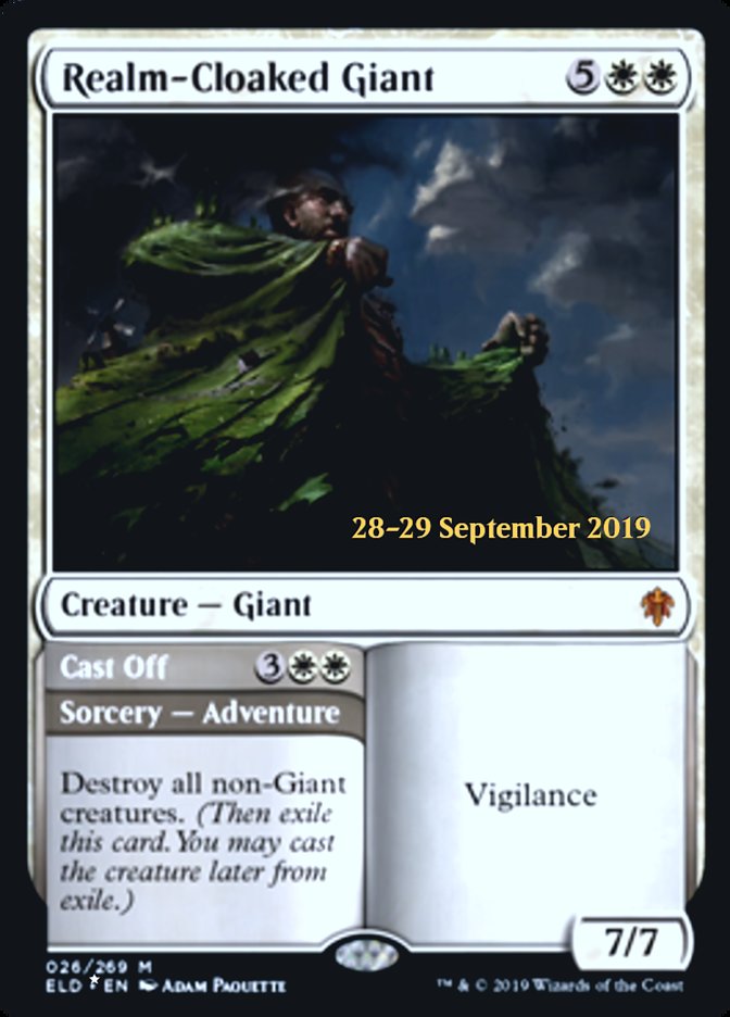 Gigante Manto-de-reino / Realm-Cloaked Giant - Magic: The Gathering - MoxLand