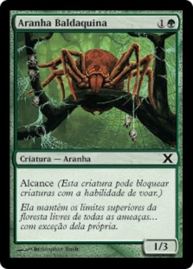 Aranha Baldaquina / Canopy Spider - Magic: The Gathering - MoxLand