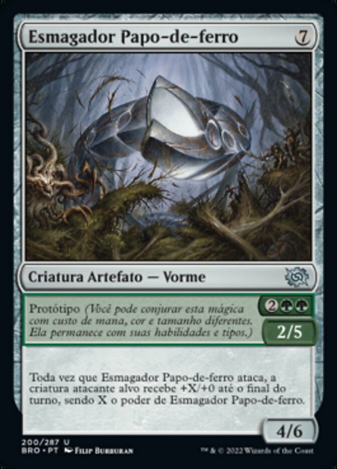 Esmagador Papo-de-ferro / Iron-Craw Crusher - Magic: The Gathering - MoxLand