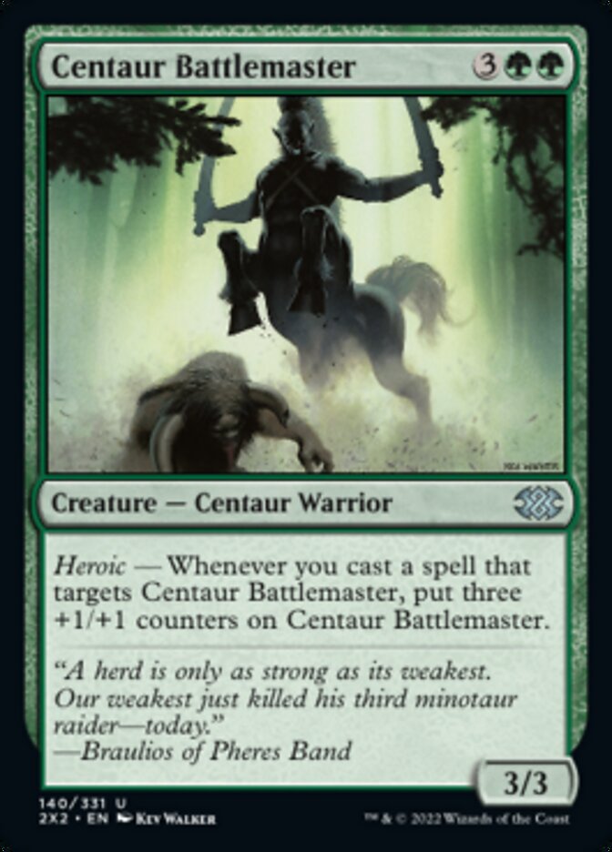 Centauro Mestre de Batalhas / Centaur Battlemaster - Magic: The Gathering - MoxLand