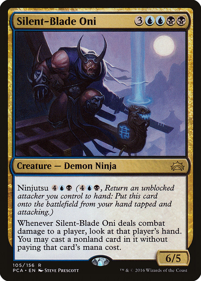 Oni da Lâmina Silenciosa / Silent-Blade Oni - Magic: The Gathering - MoxLand