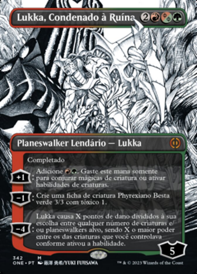 Lukka, Condenado à Ruína / Lukka, Bound to Ruin - Magic: The Gathering - MoxLand