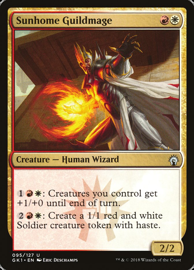 Mago de Guilda da Morada do Sol / Sunhome Guildmage - Magic: The Gathering - MoxLand