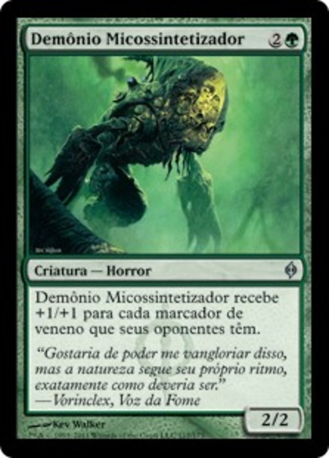 Demônio Micossintetizador / Mycosynth Fiend - Magic: The Gathering - MoxLand