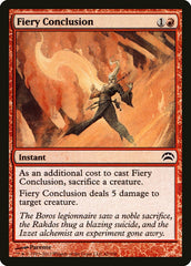 Conclusão Flamejante / Fiery Conclusion - Magic: The Gathering - MoxLand