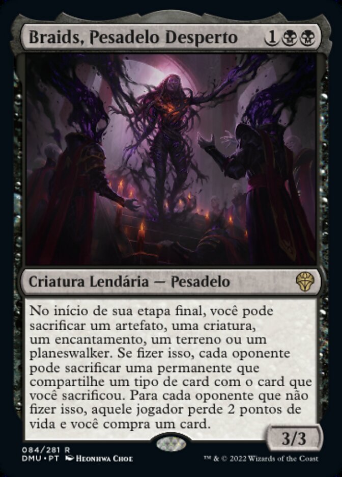 Braids, Pesadelo Desperto / Braids, Arisen Nightmare - Magic: The Gathering - MoxLand