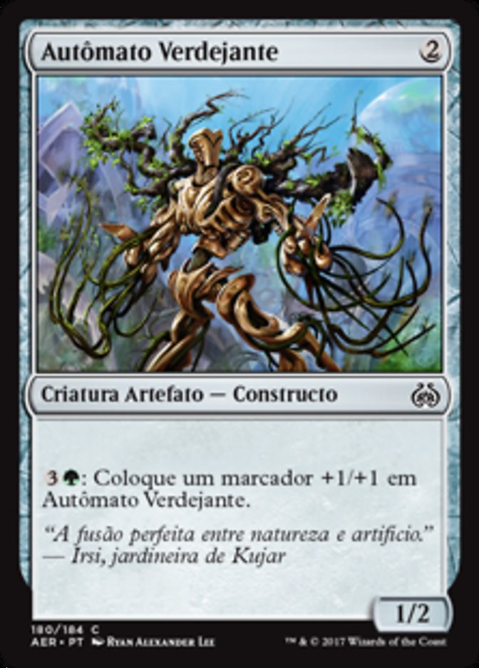 Autômato Verdejante / Verdant Automaton - Magic: The Gathering - MoxLand