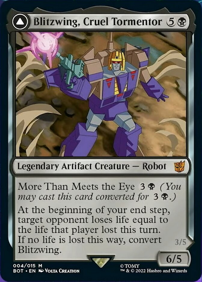 Blitzwing, Atormentador Cruel / Blitzwing, Cruel Tormentor - Magic: The Gathering - MoxLand