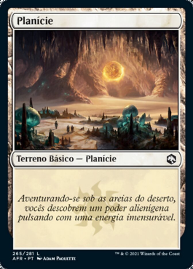 Planície / Plains - Magic: The Gathering - MoxLand