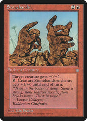 Mãos de Pedra / Stonehands - Magic: The Gathering - MoxLand