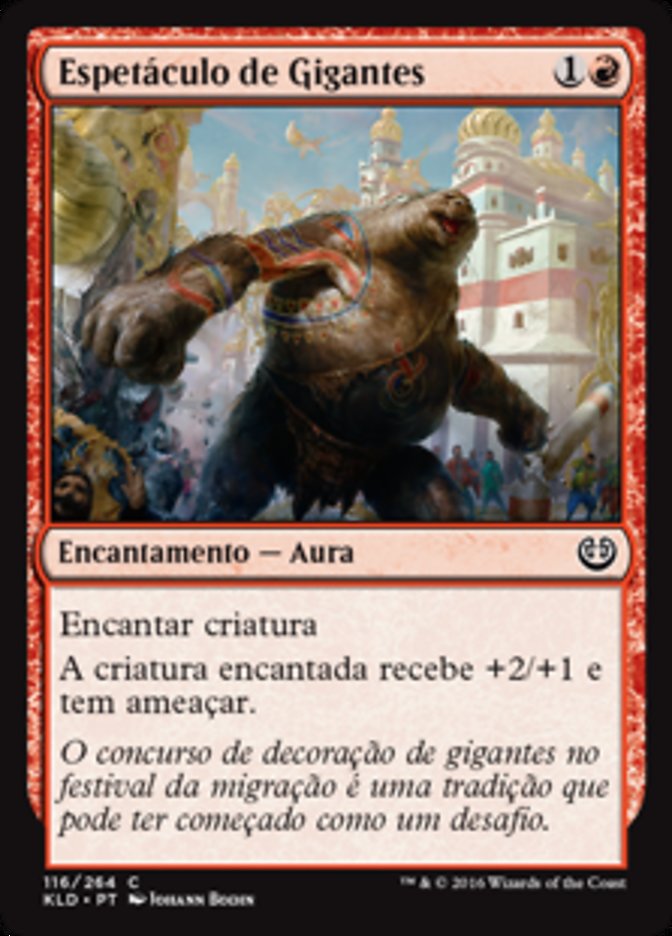 Espetáculo de Gigantes / Giant Spectacle - Magic: The Gathering - MoxLand