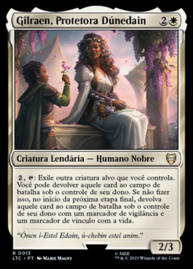 Gilraen, Protetora Dúnedain / Gilraen, Dúnedain Protector - Magic: The Gathering - MoxLand