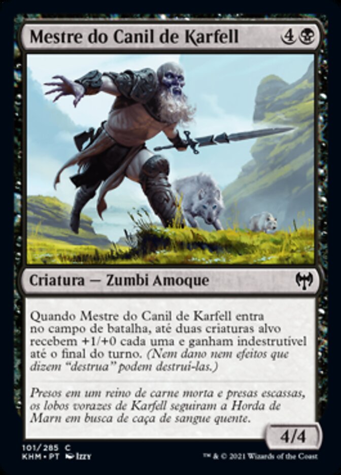 Mestre do Canil de Karfell / Karfell Kennel-Master - Magic: The Gathering - MoxLand