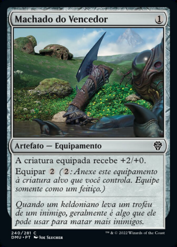 Machado do Vencedor / Vanquisher's Axe - Magic: The Gathering - MoxLand