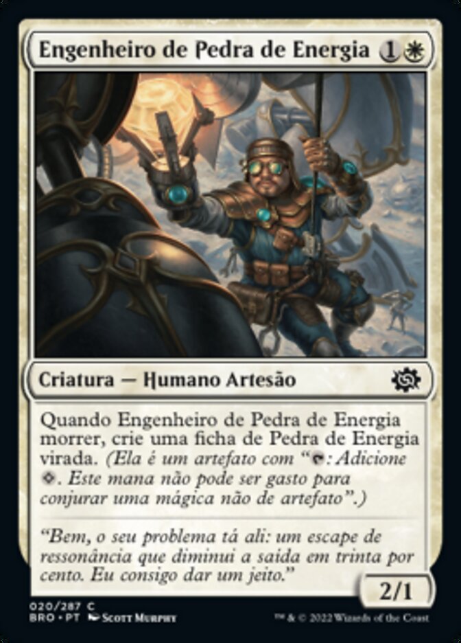 Engenheiro de Pedra de Energia / Powerstone Engineer - Magic: The Gathering - MoxLand