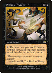 Palavras de Desperdício / Words of Waste - Magic: The Gathering - MoxLand