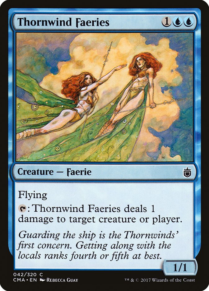 Fadas do Vento Cortante / Thornwind Faeries - Magic: The Gathering - MoxLand