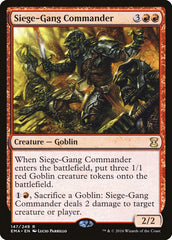 Comandante do Grupo de Cerco / Siege-Gang Commander - Magic: The Gathering - MoxLand