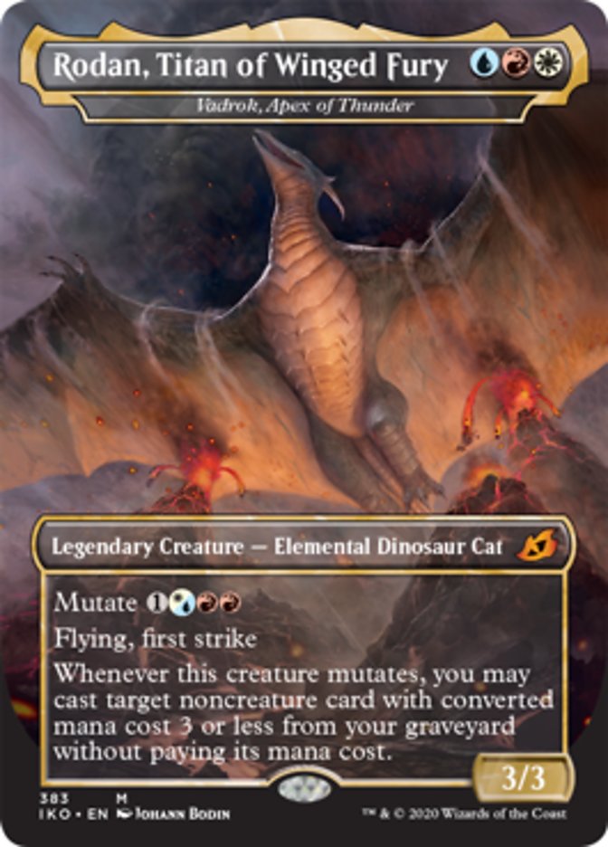 Rodan, Titã da Fúria Alada / Rodan, Titan of Winged Fury - Magic: The Gathering - MoxLand