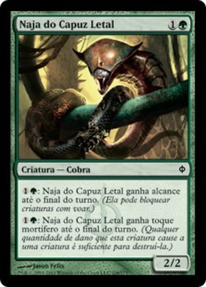 Naja do Capuz Letal / Death-Hood Cobra - Magic: The Gathering - MoxLand