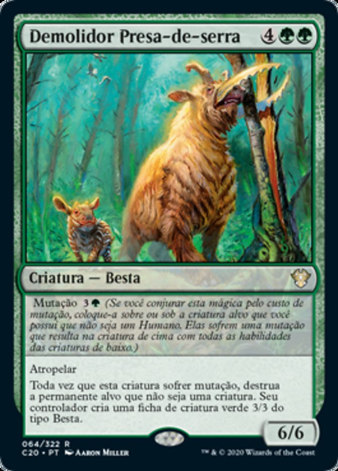 Demolidor Presa-de-serra / Sawtusk Demolisher - Magic: The Gathering - MoxLand