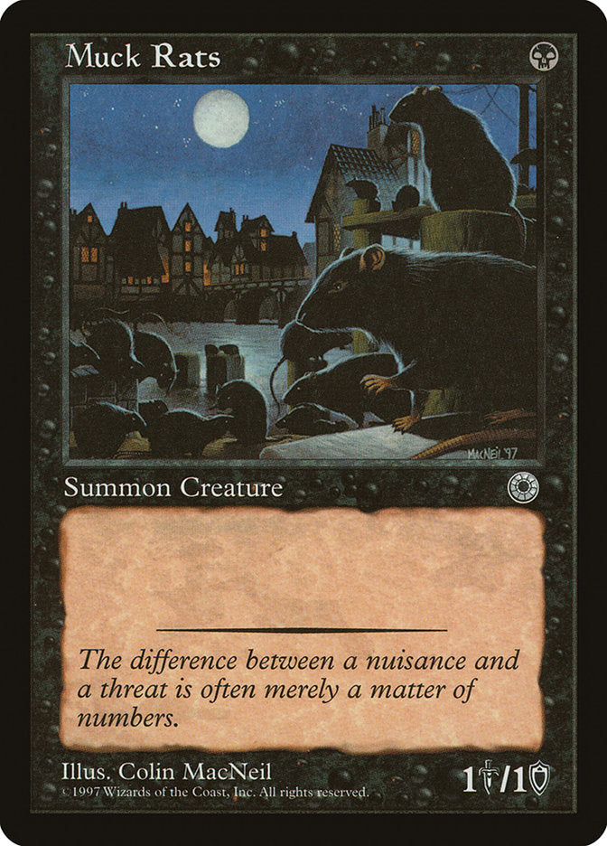 Muck Rats / Muck Rats - Magic: The Gathering - MoxLand