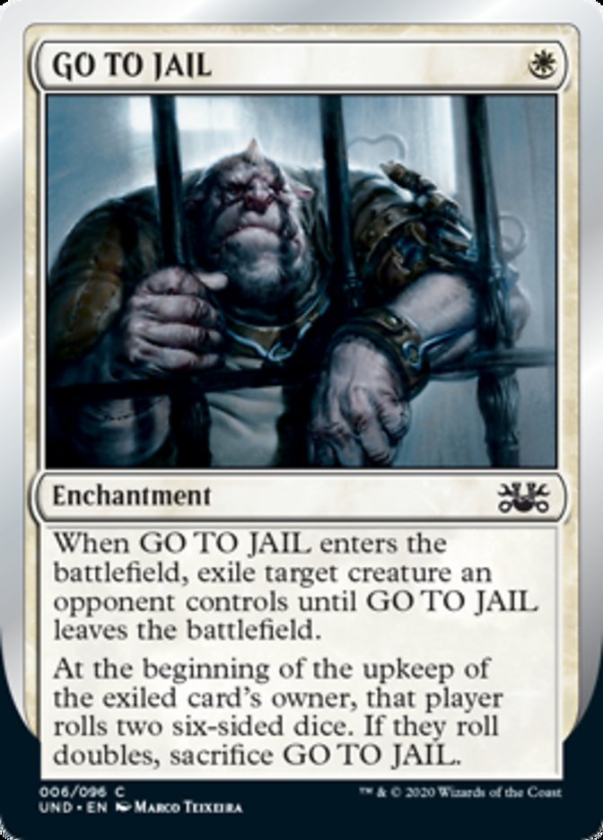 GO TO JAIL / GO TO JAIL - Magic: The Gathering - MoxLand