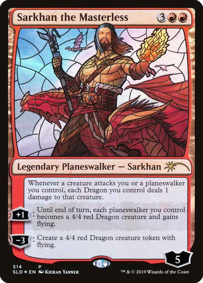 Sarkhan, Sem Mestre / Sarkhan the Masterless - Magic: The Gathering - MoxLand