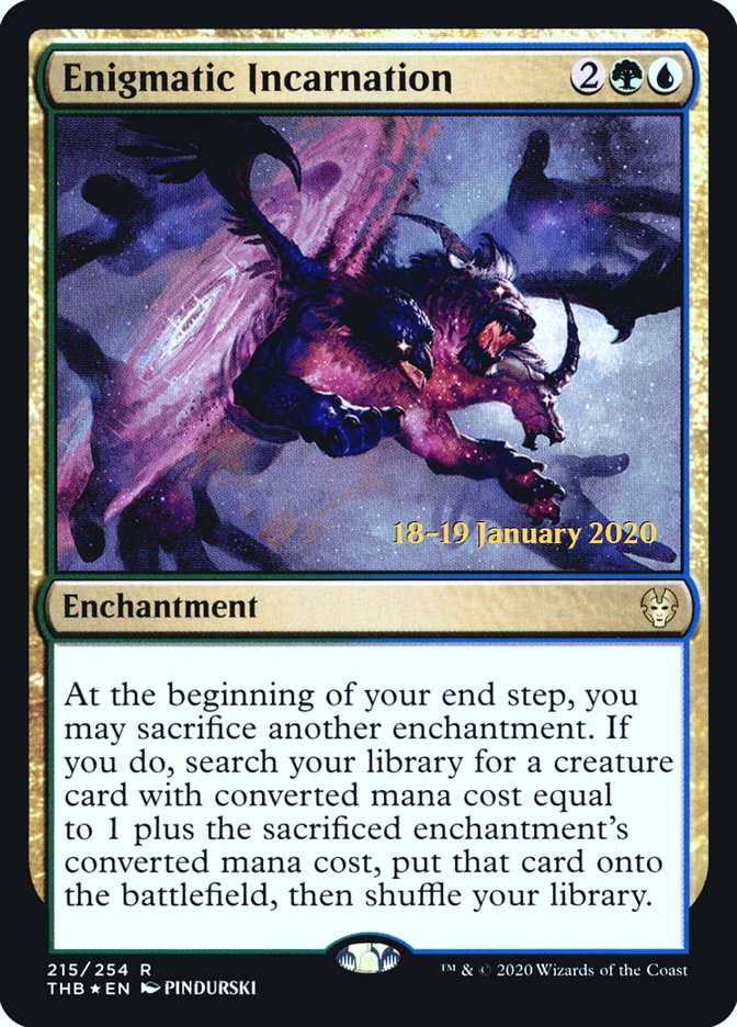 Encarnação Enigmática / Enigmatic Incarnation - Magic: The Gathering - MoxLand