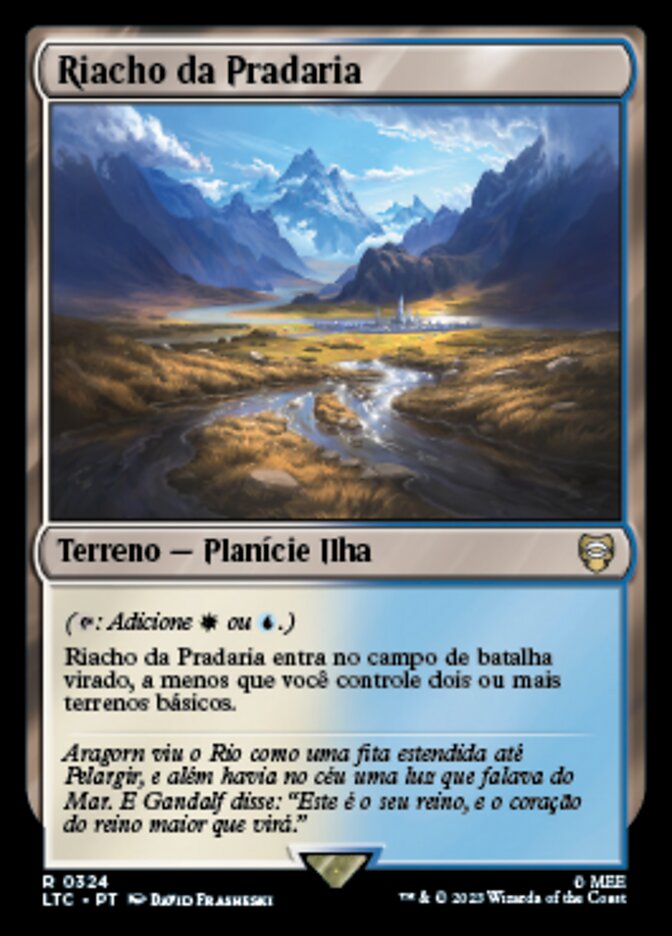 Riacho da Pradaria / Prairie Stream - Magic: The Gathering - MoxLand