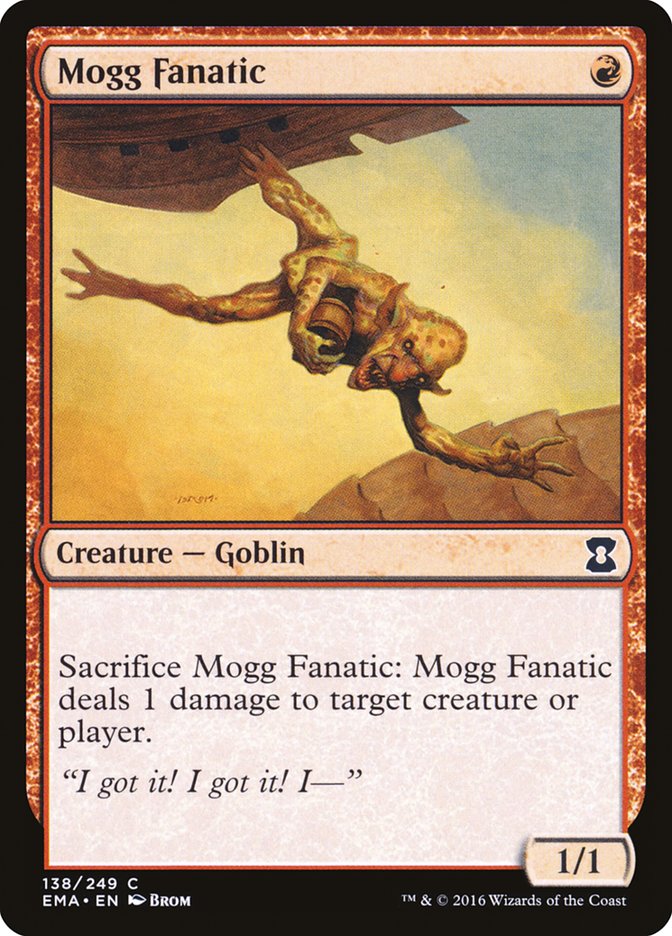 Mogg Fanático / Mogg Fanatic - Magic: The Gathering - MoxLand