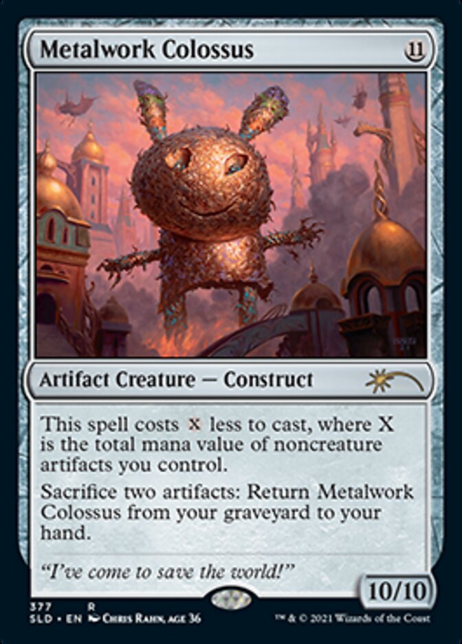 Colosso de Serralheria / Metalwork Colossus - Magic: The Gathering - MoxLand