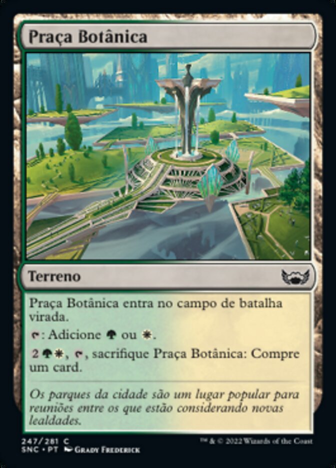 Praça Botânica / Botanical Plaza - Magic: The Gathering - MoxLand