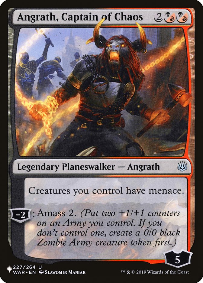 Angrath, Capitão do Caos / Angrath, Captain of Chaos - Magic: The Gathering - MoxLand