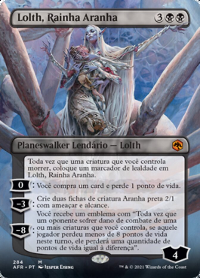 Lolth, Rainha Aranha / Lolth, Spider Queen - Magic: The Gathering - MoxLand