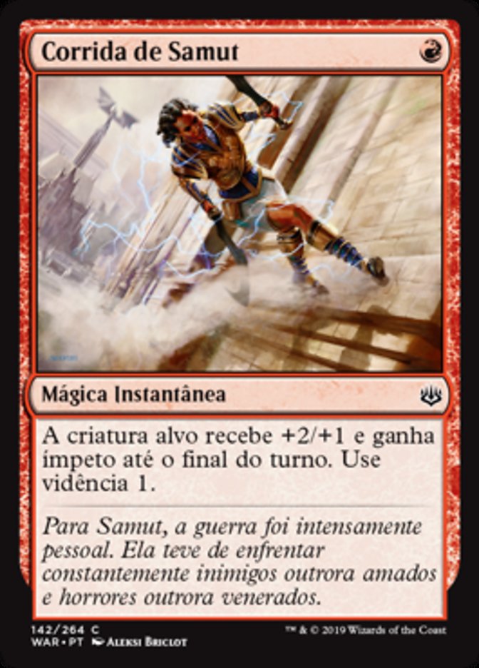 Corrida de Samut / Samut's Sprint - Magic: The Gathering - MoxLand