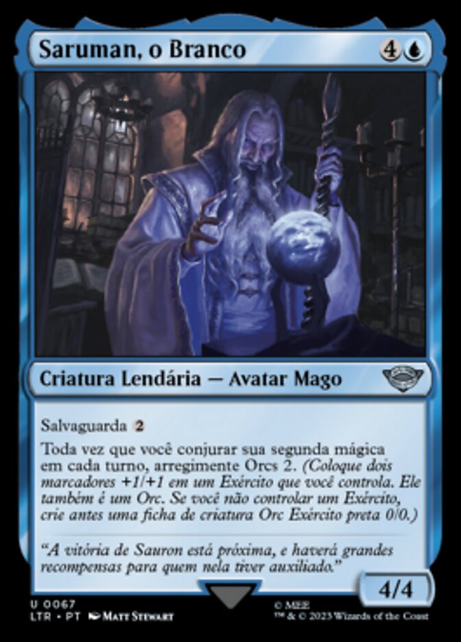 Saruman, o Branco / Saruman the White - Magic: The Gathering - MoxLand