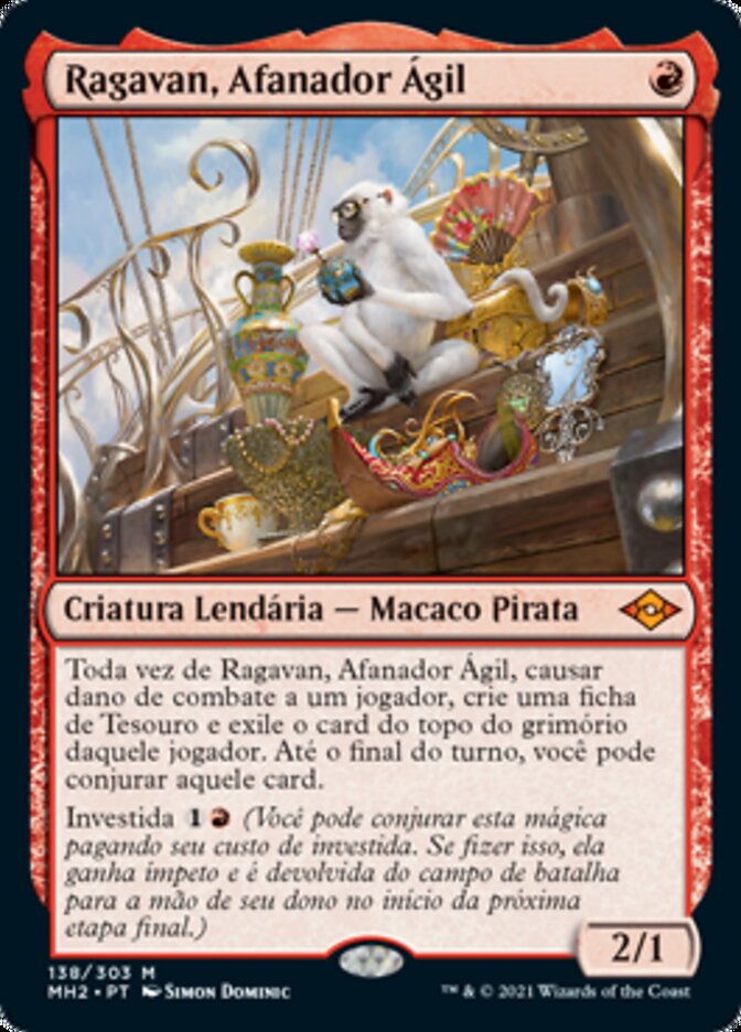 Ragavan, Afanador Ágil / Ragavan, Nimble Pilferer - Magic: The Gathering - MoxLand