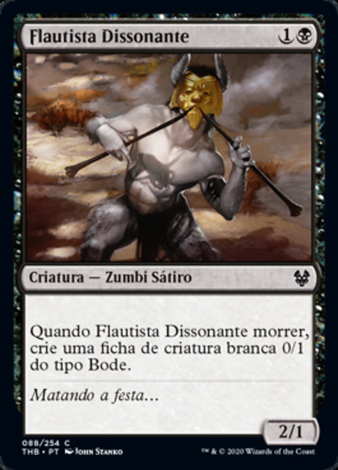 Flautista Dissonante / Discordant Piper - Magic: The Gathering - MoxLand