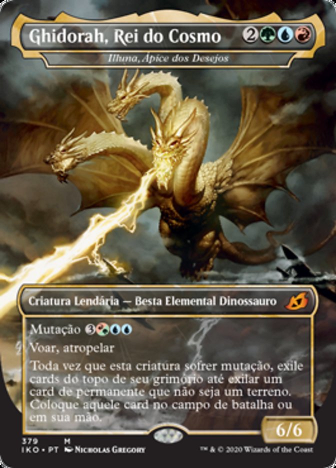 Ghidorah, Rei do Cosmo / Ghidorah, King of the Cosmos - Magic: The Gathering - MoxLand