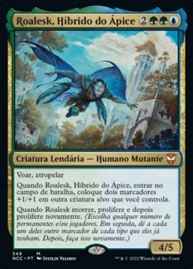 Roalesk, Híbrido do Ápice / Roalesk, Apex Hybrid - Magic: The Gathering - MoxLand