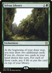 Grimório Silvestre / Sylvan Library - Magic: The Gathering - MoxLand