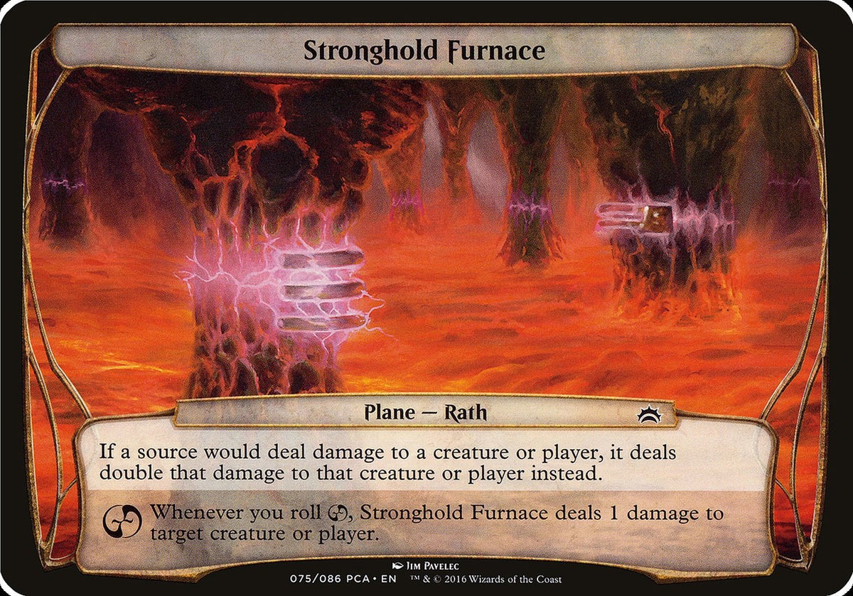 Fornalha da Fortaleza / Stronghold Furnace - Magic: The Gathering - MoxLand